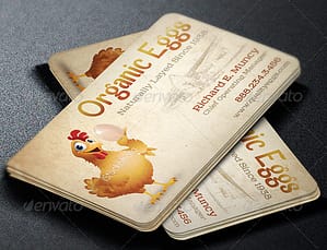 Egg Farmers Business Card