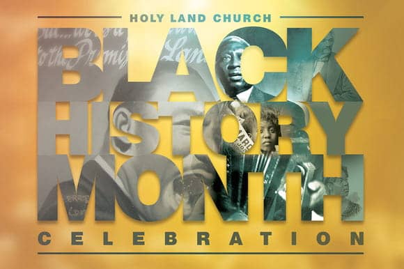 Black History Month Flyer Template