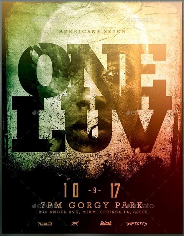 One Love: Flyer Template