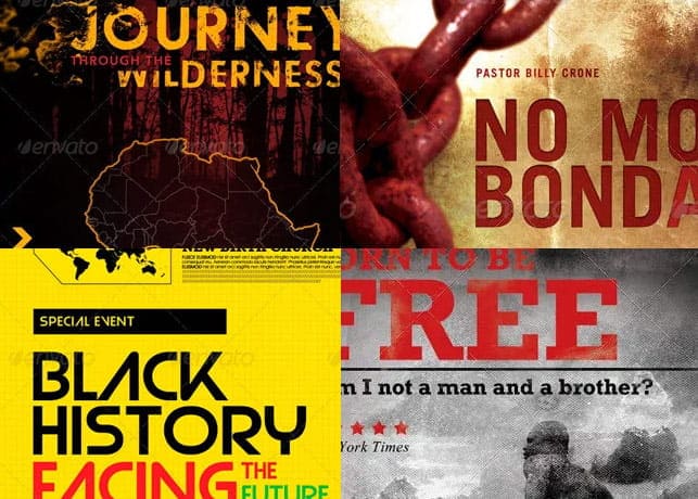 Black History Month Church Flyer Templates post thumbnail image