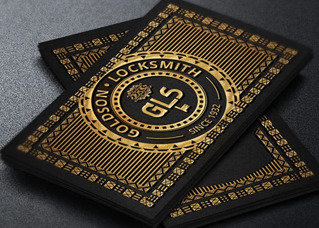 Locksmith Business Card Template