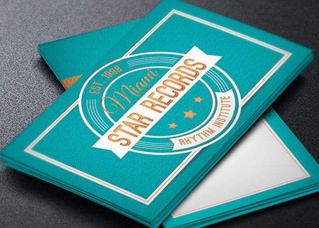 Recording Studio Business Card Template