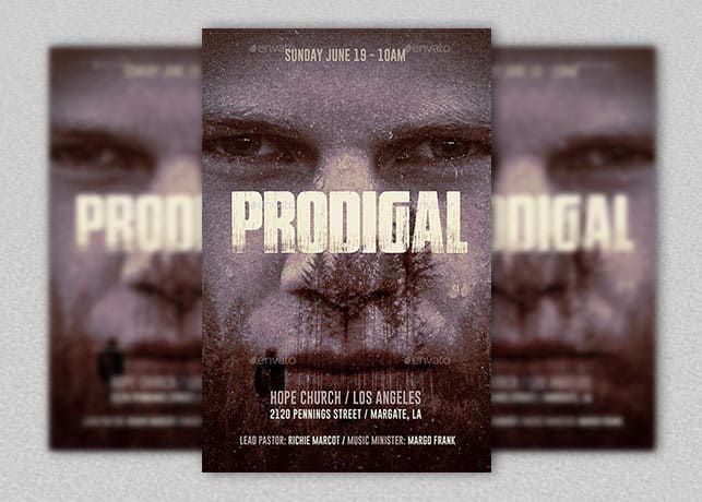 Prodigal Church Flyer and Poster Template