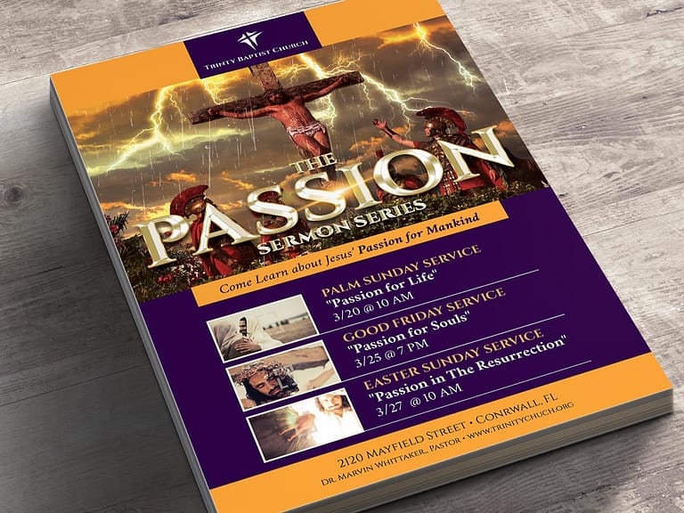 Passion Flyer and Poster Template